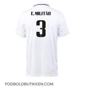 Real Madrid Eder Militao #3 Hjemmebanetrøje 2022-23 Kortærmet